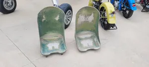 Vintage Aircraft Seat Set Stearman BT-13 AT-6 Warbird Bomber WWII Boeing